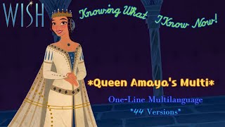WISH- Knowing What I Know Now||𝐐𝐮𝐞𝐞𝐧 𝐀𝐦𝐚𝐲𝐚𝐬 𝐌𝐮𝐥𝐭𝐢 (One-Line Multilanguage)