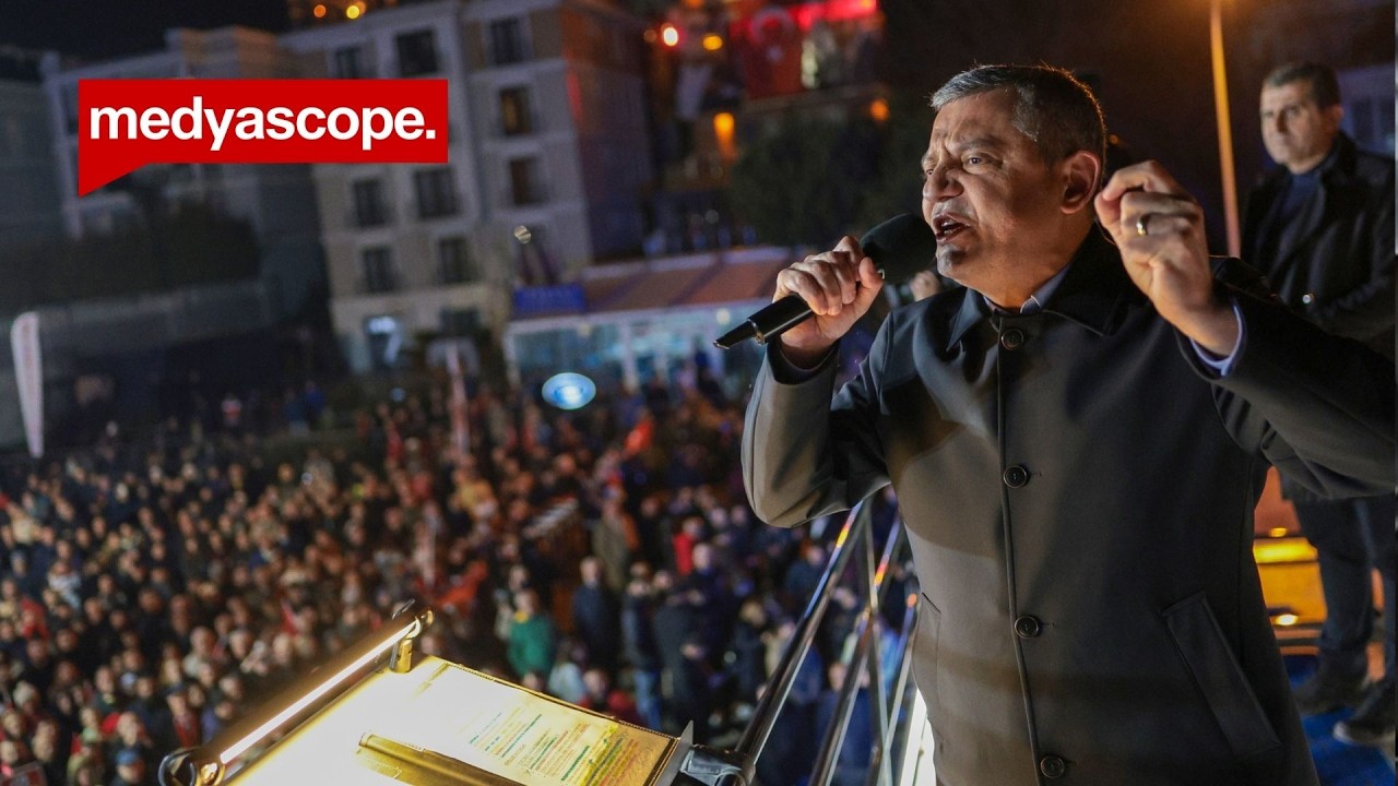 Özgür Özel, CHP'nin Eyüpsultan'daki mitinginde konuşuyor #CANLI