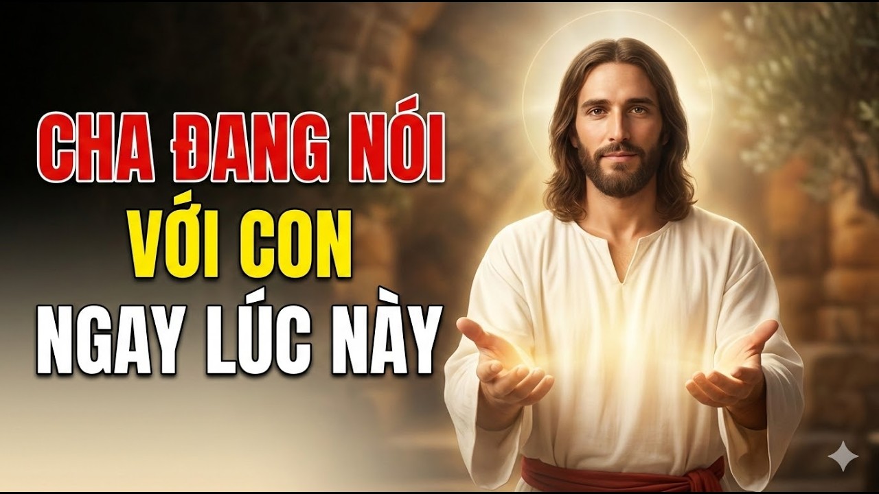 🔴 LỜI CHÚA HÔM NAY | CHA ĐANG MỞ RA BÌNH AN VÀ HY VỌNG CHO CON NGAY LÚC NÀY