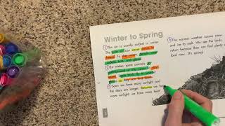 Benchmark Unit 9 Week 1 Day 4 Winter To Spring