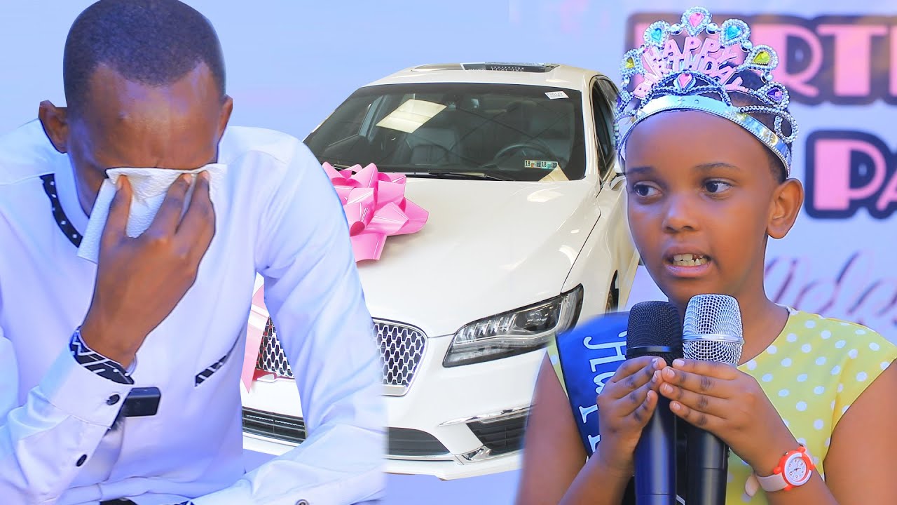 Dutunguye wamwana Benie mukunda ku isabukuru ye😰Papa we asutse amarira|ahawe impano yakataraboneka