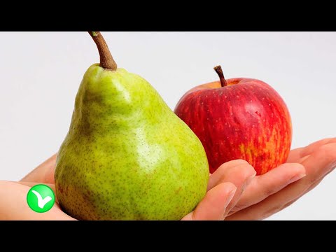 Что более полезно яблоко или груша? Это нужно знать!