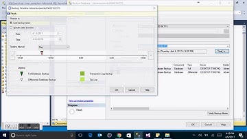 Back Up ,Restore and Bring Database offline and online