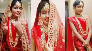 MYNTRA BRIDAL LEHENGA AND JEWELLERY HAUL | Affordable Bridal Collection | Secret Blossom