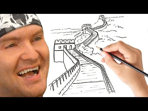 ВЕЛИКАЯ КИТАЙСКАЯ СТЕНА ИЗ ХЛЕБНОГО МЯКИША ► Quick, Draw! |20|