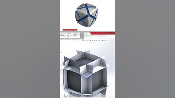 Cube modeling in solidworks #shorts #short #solidworks #3dmodel #3d