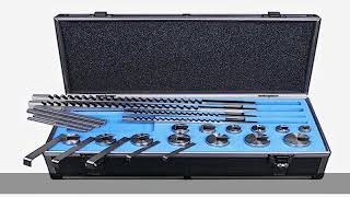 Accusize Industrial Tools No.70 Metric Hss Keyway Broach Set, 4 mm, 5 mm, 6 mm and 8 mm Keyway Size