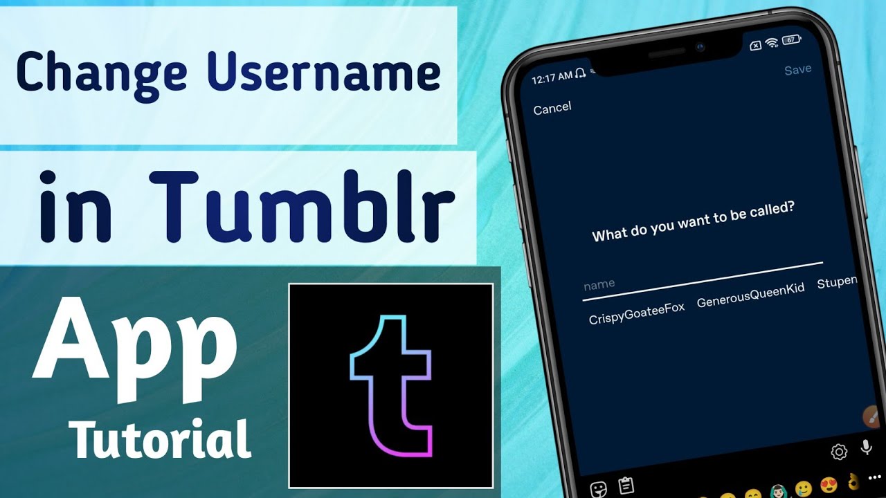 How to Change Username in Tumblr App - YouTube