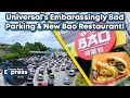 Reviewing The New Bend The Bao Restaurant At Universal Studios & Universal's REALLY BAD Parking!