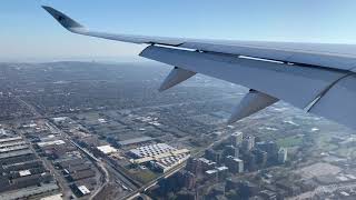 Qatar Airways A350 approach and landing at Montréal-Pierre Elliott Trudeau International Airport