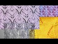 Чудесные  АЖУРНЫЕ узоры спицами со схемами. Вязание Knitting Knitted Diy