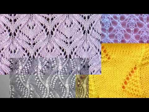 Ажурные свитера спицами с описанием и схемами