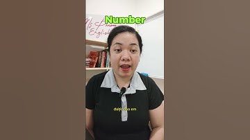 "Number và amount" đã bao giờ mọi người thắc mắc về 2 từ này chưa?