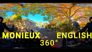 MONIEUX : Provence :Vaucluse Travel Vlog -Video 360°