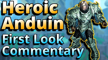9.2 PTR Heroic Anduin Wrynn Sepulcher of the First Ones Testing Commentary [Venthyr Fire Mage SKB]