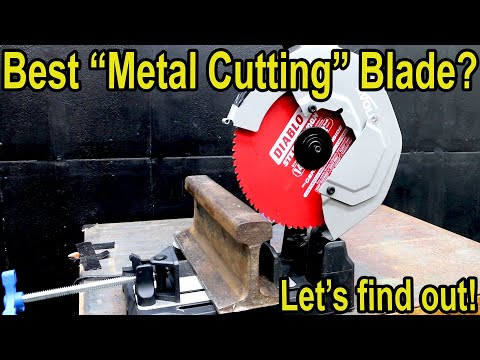 Best Metal Cutting Blade? “Dry Cut” vs “Abrasive” vs “Diamond" Blade. Diablo, DeWalt, Makita