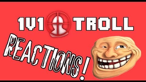 1v1 Headshot Troll Reactions! I
