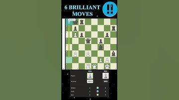 10 BRILLIANT MOVES IN CHESS #chess #chessgame #brilliantmove #shorts