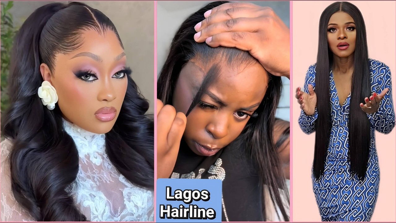 What is Lagos Hairline? The New Viral Lace Wig Trend Taking Over!