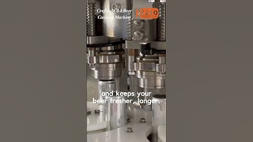 EZIO 8-1 Beer Canning line--Your Craft Deserves Precision – Fill Like a Pro.#canningmachine #ezio