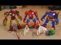 Pure build 🎧 LEGO Iron Man vs. Ultron, Superman vs. Lex, Spider-Man mechs ASMR 76307 76302 76308 thumbnail