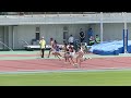 スロー映像で見る 中村彰太 10.23 (+1.6) 関東インカレ 100m 準決勝1組