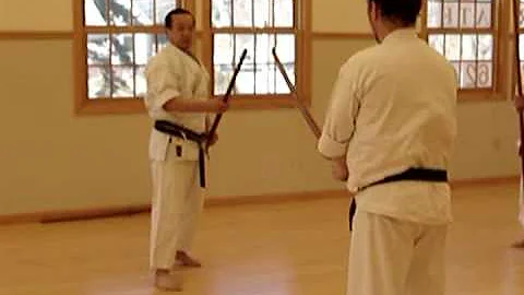 Bo Techniques - Soto Uke and Uchi Uke