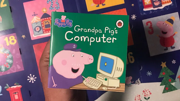 17. Grandpa Pig’s Computer: Peppa Pig Advent Calendar 24 Books - Read Aloud Book for Children