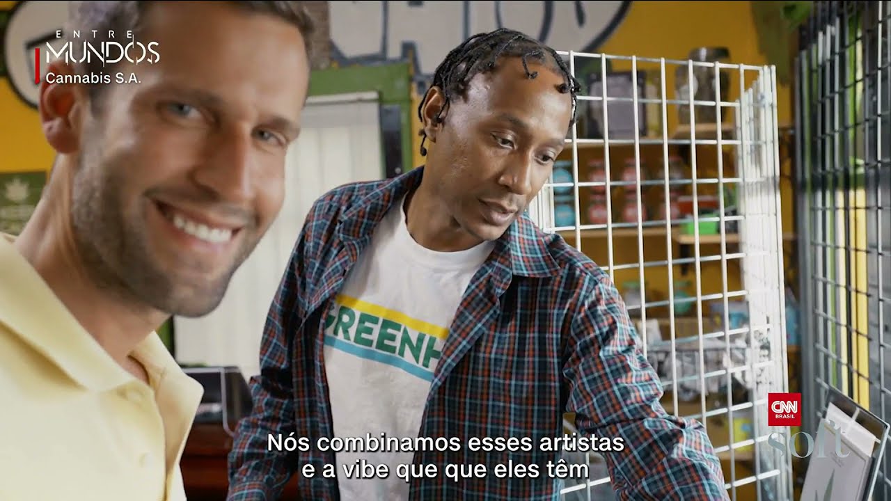 Pedro Andrade conhece o cardápio de uma loja de cannabis | CNN Entre Mundos