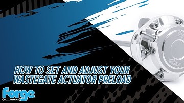 How Do I Set and Adjust My Wastegate Actuator Preload? Watch this video to find out!