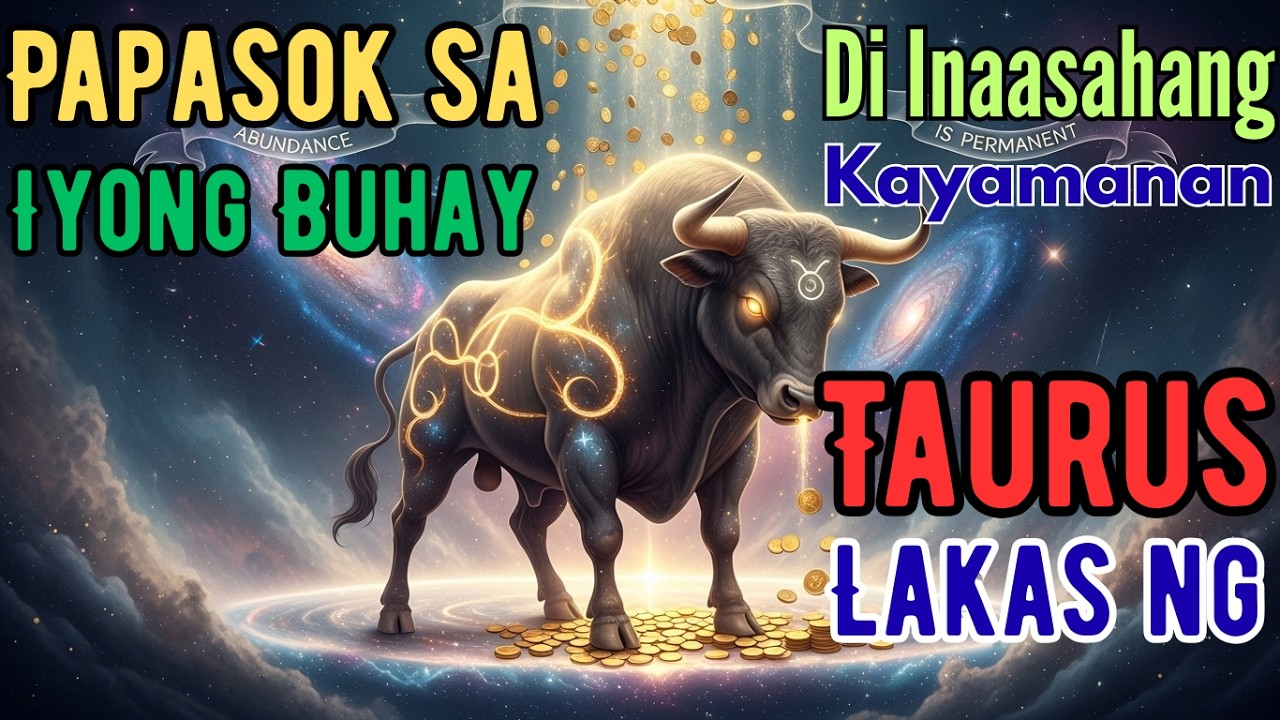 Taurus ♉ — Hindi Inasahang Kayamanan ang Dumadaloy sa Iyong Buhay.