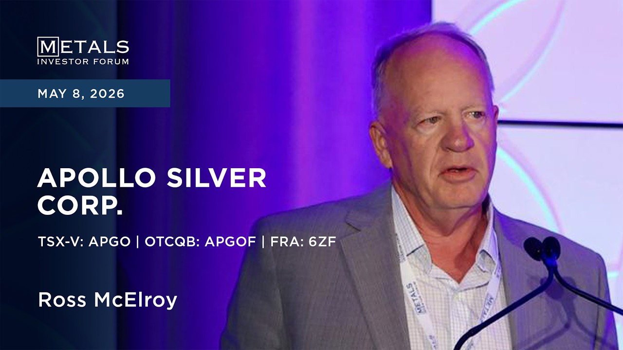 Ross McElroy of Apollo Silver Corp. presents at Metals Investor Forum in Vancouver | May 2026