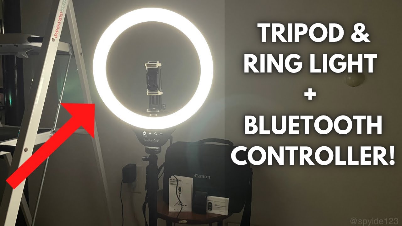 Unboxing the Ubeesize 62" Tripod Stand w/ 12" Ring Light Set