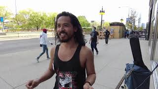 Devodare Explores Chicago Street Music - Ki-Zenn interview