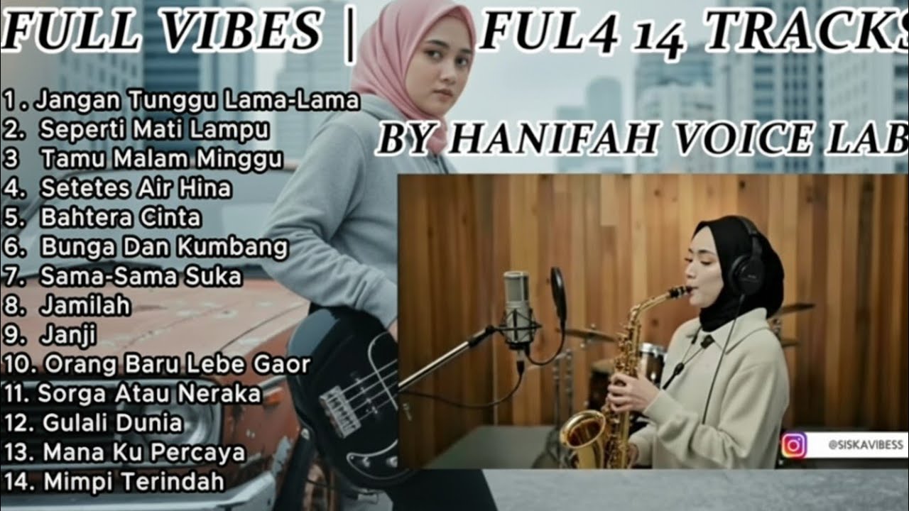 #VOL. 1 | TOP HITS 14 TRACK COVER REGGAE BY HANIFAH VOICE LAB |