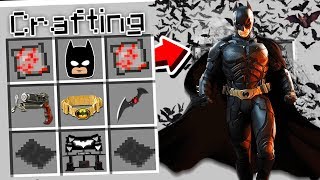 CRAFTING BATMAN IN MINECRAFT! screenshot 1