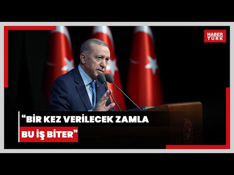 Cumhurbaşkanı Erdoğan'dan asgari ücret açıklaması! 2024 Asgari ücret ne kadar olacak?