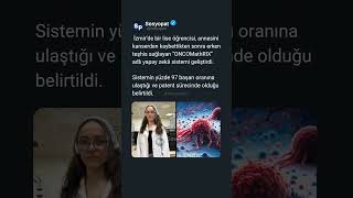 İzmirde Bir Lise Öğrencisi, Annesini Kanserden Kaybettikten Sonra Erken Teşhis Sağlayan