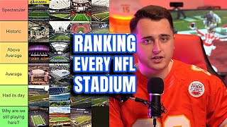 RANKING ALL 30 NFL STADIUMS (Tier List Edition)