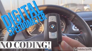 BMW Digital Speedometer (No Coding)