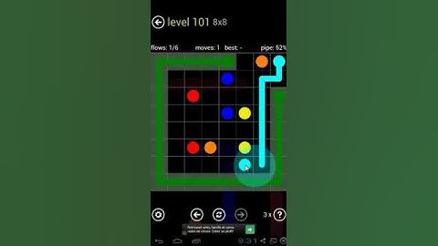 Flow Free - 8 x 8 Mania Level 101