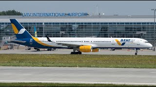 Spotting in Lviv (LWO).  Boeing 757-3EF (Azur Air Ukraine), UR-AZP.