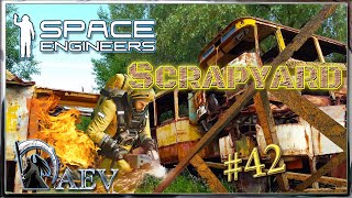 Space Engineers🪐 №42 Scrapyard - 🔥ИГРА, ТЫ ПЬЯНА❗ Иди спать❗