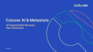Details AI Bulk Create: Cutover Metastore Demo Guide