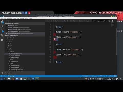 31  Laravel Forms and error messages