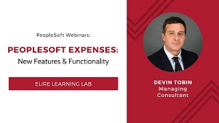 PeopleSoft Expenses: New Features & Functionality for Expense Excellence screenshot 3
