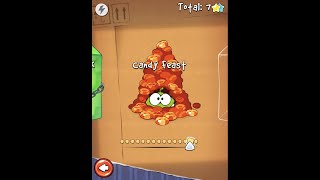 Cut The Rope Candy Feast Apptivity Gameplay (even though you can't see the Apptivity) screenshot 2