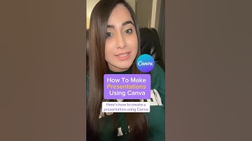 Canva Tutorial - How To Make A Presentation Using Canva & Convert It To Google Slides 🤯 #canvatips