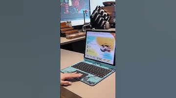 Turn Your iPad Into a Laptop ✨ Productivity: iPad Keyboard Case 💼 “Laptop Upgrade for Your iPad 💙”