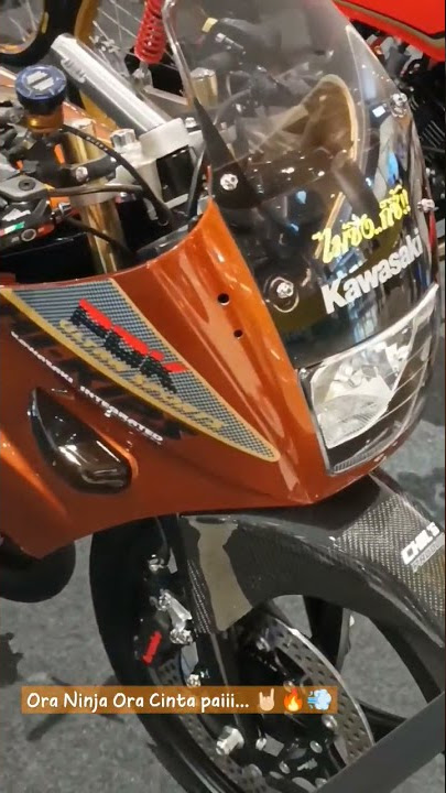 NINJA 150 FAIRING THAILOOK ‼️ ORA NINJA ORA CINTA PAIII #shorts  #kawasakininja #thailookstyle